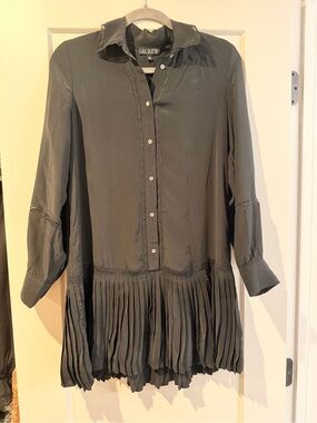 NWOT! J Crew Amelia shirt-dress in crepe de chine